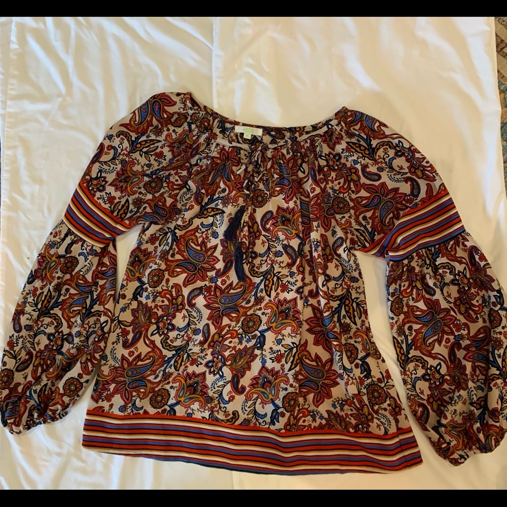 Jade paisley blouse
